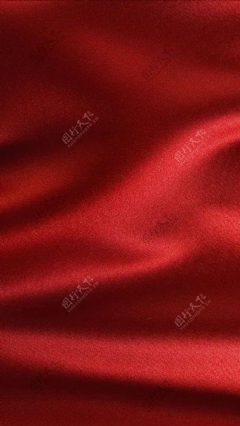 红色纹理红色底纹红色绸缎