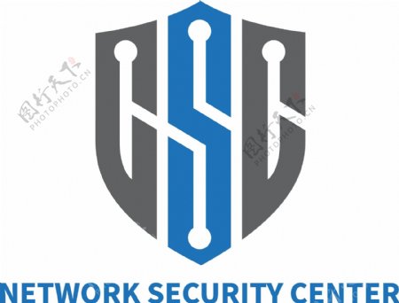 网络安全中心s字母标志