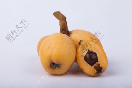 新鲜水果枇杷果实物图摄影图3