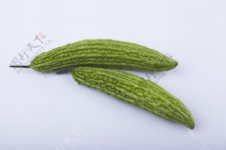 实物图摄影图蔬菜苦瓜2