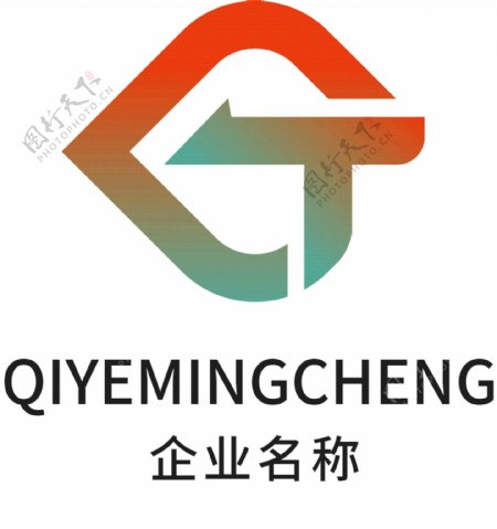 GT结合logo