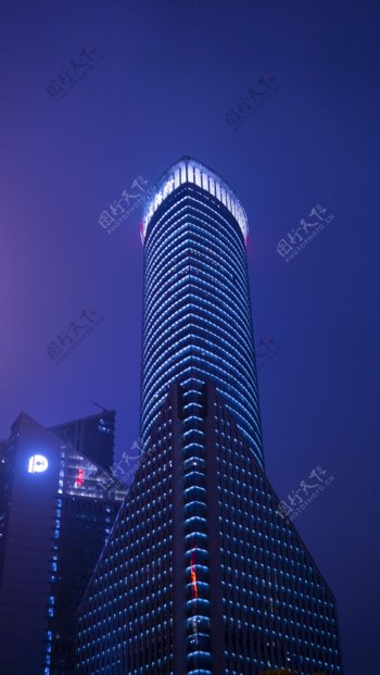 城市夜景高楼建筑系列12