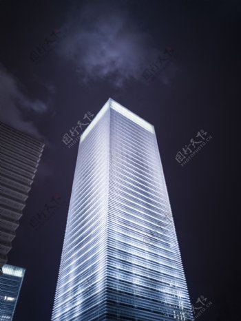 城市夜景高楼建筑系列4