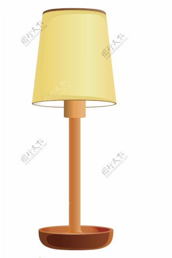 黄色台灯灯饰