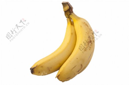 两个美味的大香蕉