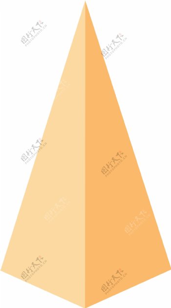 黄色小山三角形