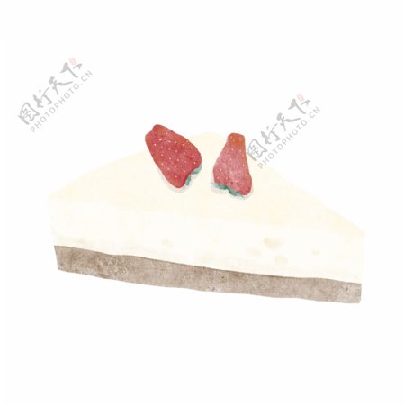 三角草莓蛋糕