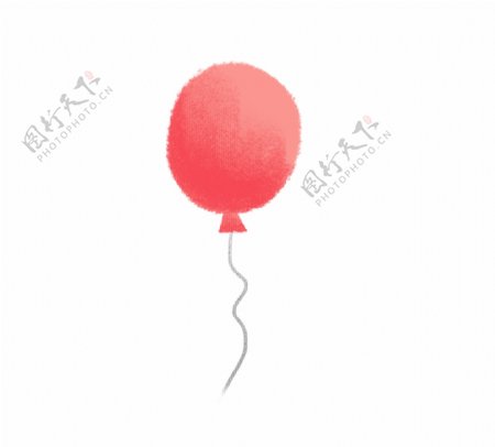 一个气球