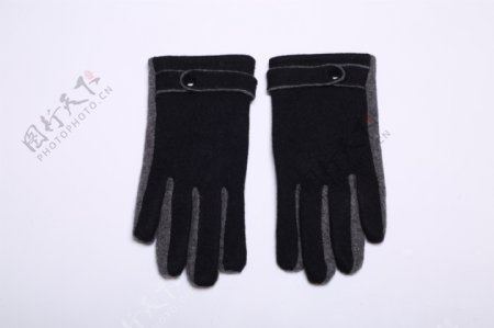 韩版男士绒手套冬季触屏手套8