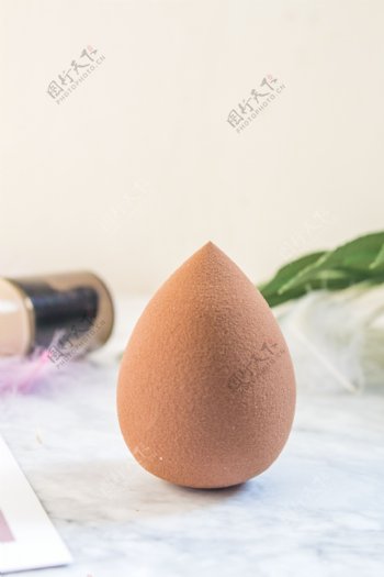 水滴状美妆蛋商业摄影