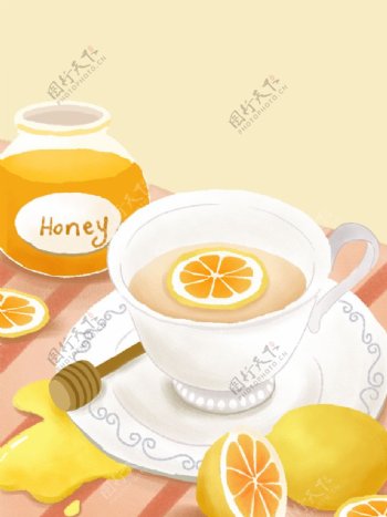 蜂蜜蜜柚子茶