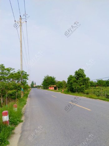 乡村道路美景