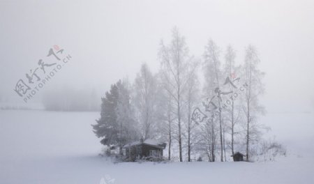 芬兰唯美雪景