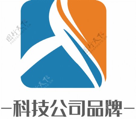 高级大气科技公司品牌logo