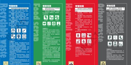 广州垃圾分类宣传单小册子