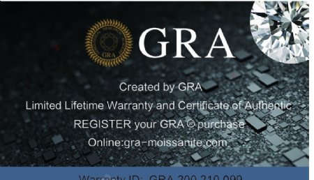 GRA钻石定制证书