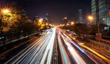 北京城市繁华道路
