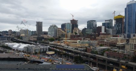 美国西雅图城市美景摄影