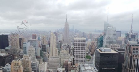曼哈顿大厦建筑景观摄影