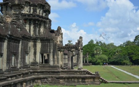 柬埔寨暹粒建筑风景