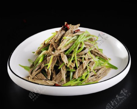 兰豆黑腐竹