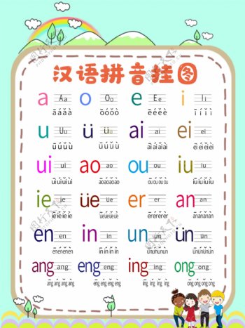 汉语拼音挂图