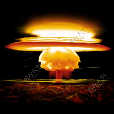 核爆原子弹爆炸图