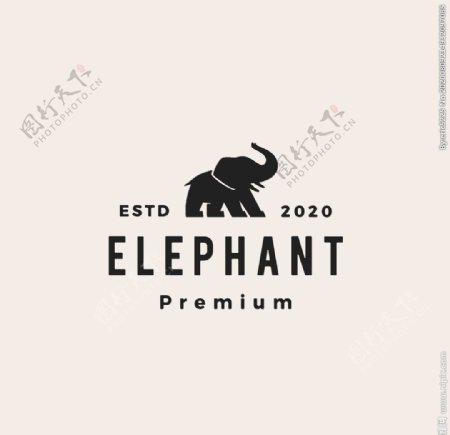 大象矢量标志
