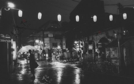日本街头风景摄影图片