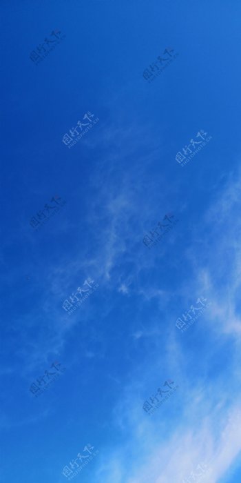 蓝天白云背景图片