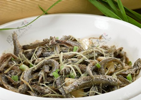 豫菜豉油皇蒸河鱼干图片