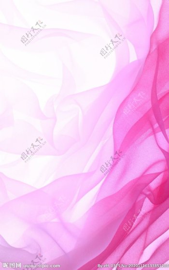 粉红纺织材料意境薄纱图片