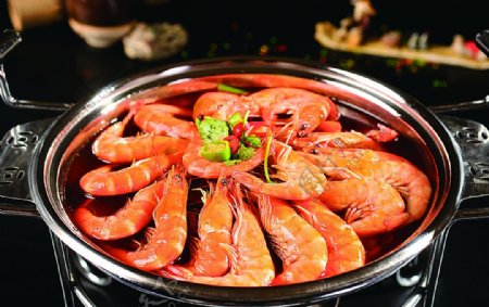 南北热菜馋嘴大虾图片