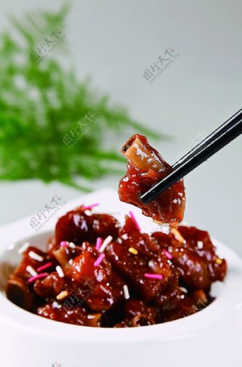 浙菜苏式小排图片
