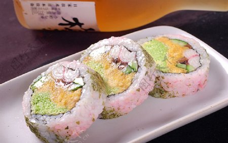 寿司类大花卷图片