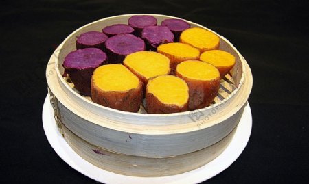 沪菜蒸红薯图片