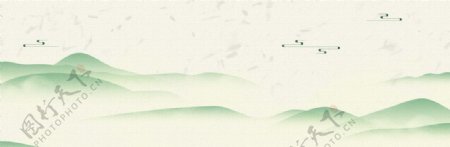 中国风山水海报背景图图片