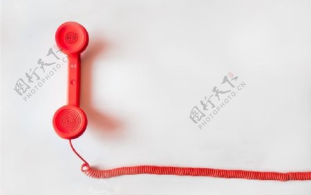 红色电话图片