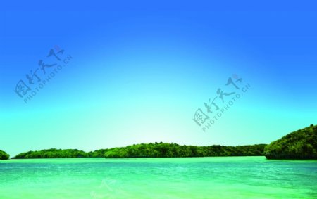 海滩海岛风光图片