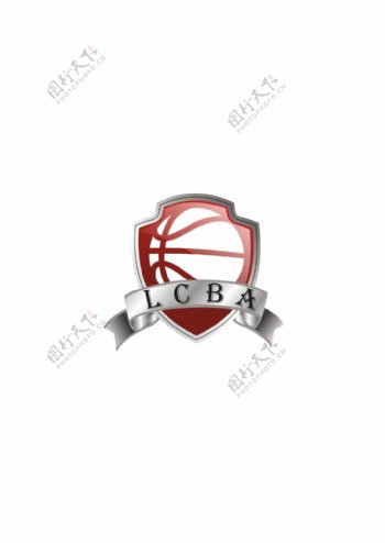 LCBA篮球联盟LOGO设计源文件