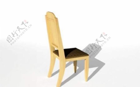 欧式家具椅子0583D模型