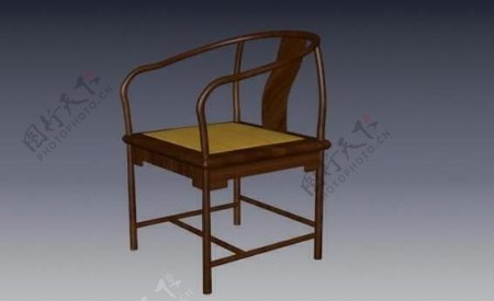 传统家具椅子3D模型A067