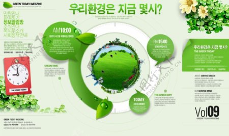 绿色地球网页