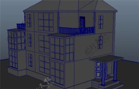 房子房屋游戏模型素材
