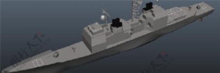 驱逐艇战争游戏模型