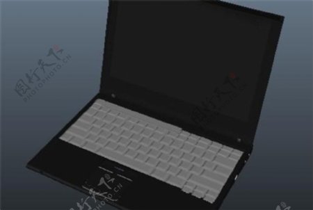 笔记本电脑游戏模型