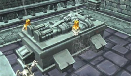 神庙雕像游戏装饰模型