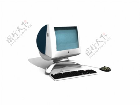 电脑计算机带键盘鼠标