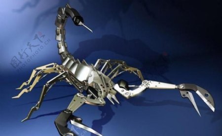 Scorpion3dmodel机械蝎子