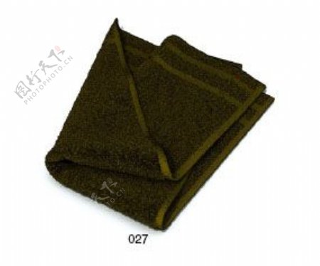 家居用品毛巾素材3d模型素材20